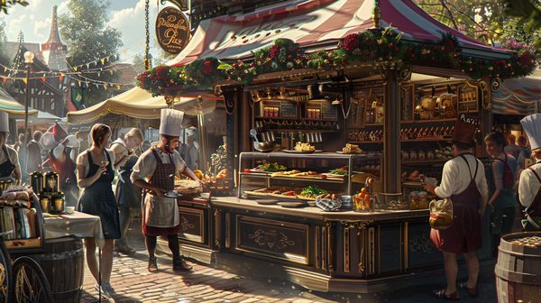 Stand mobile de crêpe et gaufre : pour l'organisation d'un évènement extérieur fun