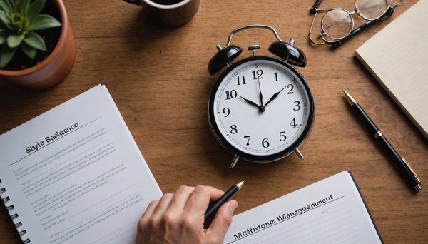 Réussir la gestion du temps : équilibre et productivité à portée de main